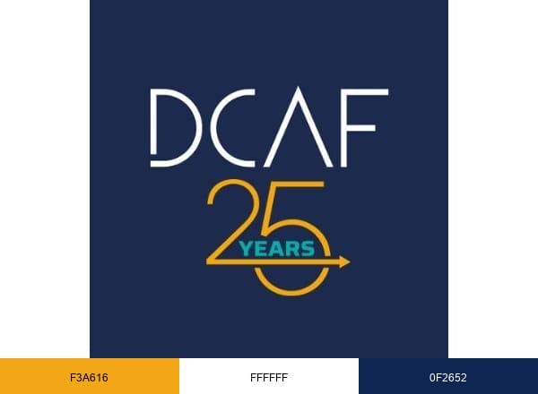 DCAF HQ brand color palette