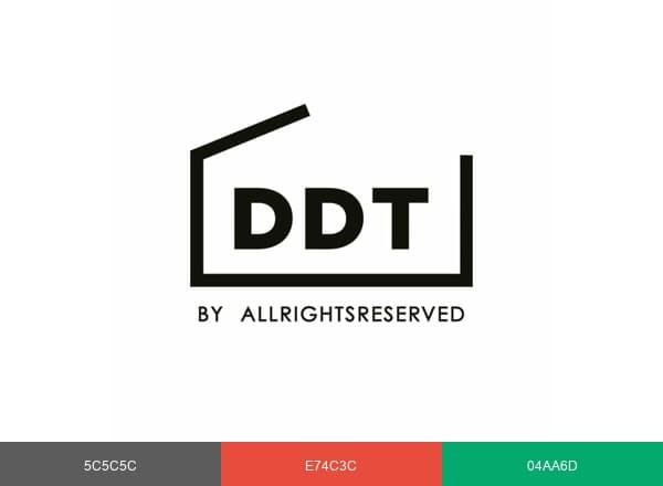 DDT STORE brand color palette
