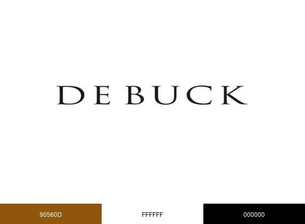 De Buck Gallery brand color palette