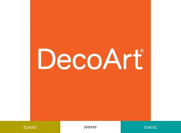 DecoArt brand color palette