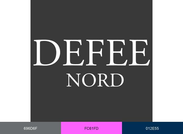 Congrès DEFEE Nord brand color palette