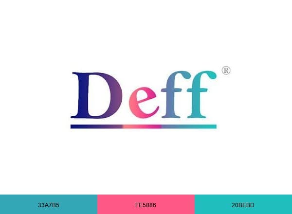 Defferent Arts brand color palette
