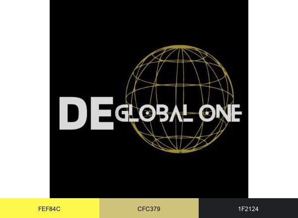 De Global One brand color palette