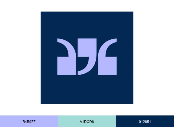 De Gruyter Brill brand color palette