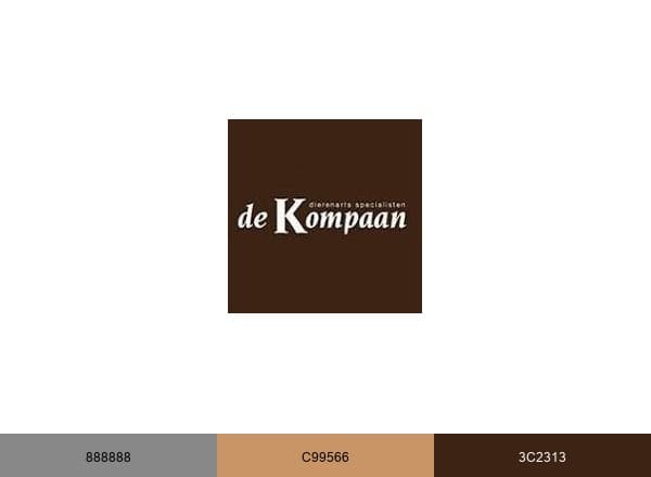 De Kompaan brand color palette