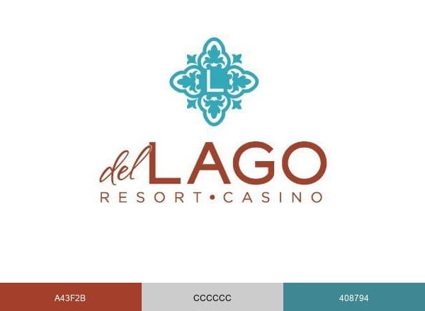 del Lago Resort & Casino brand color palette