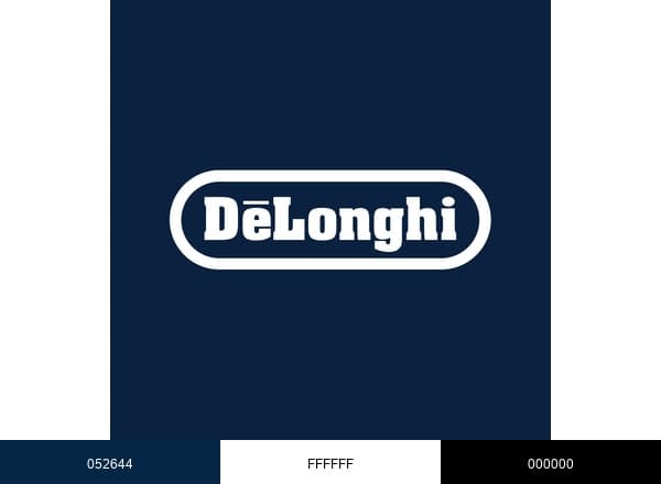 De'Longhi brand color palette