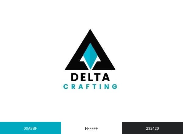 Delta Crafting brand color palette