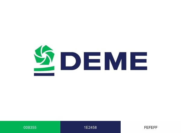 DEME Group brand color palette