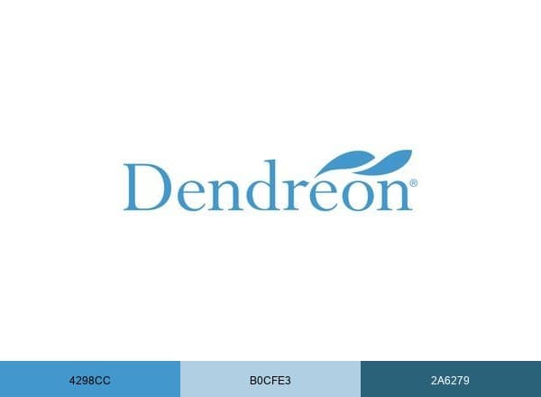 Dendreon Pharmaceuticals brand color palette