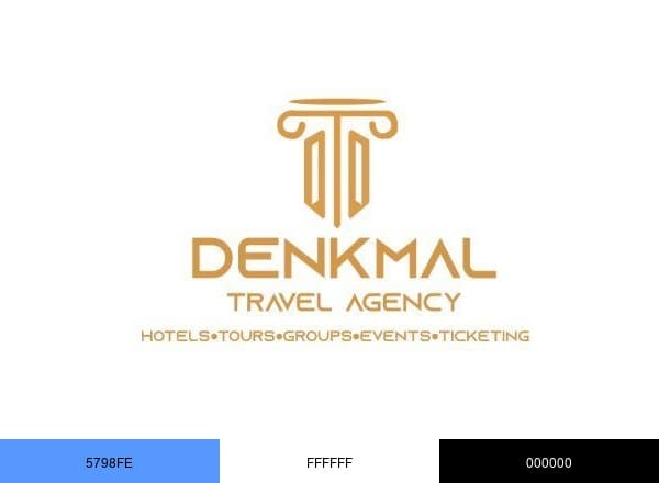 Denkmal Travel brand color palette