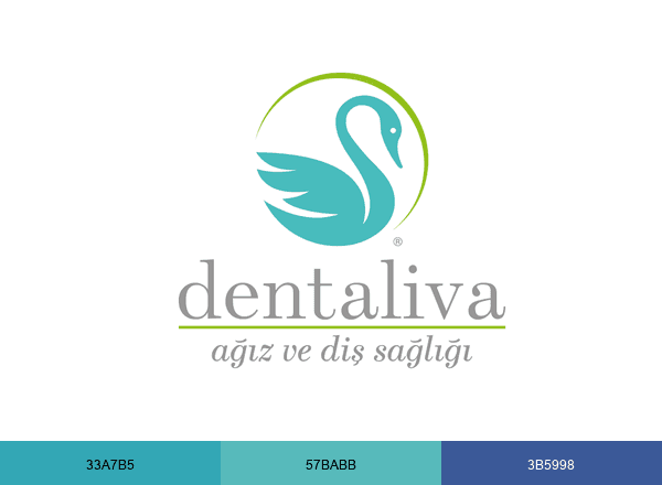 Dentaliva brand color palette