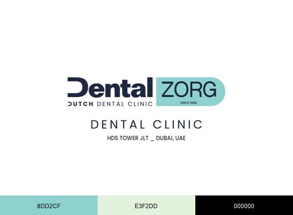 DentalZorg brand color palette