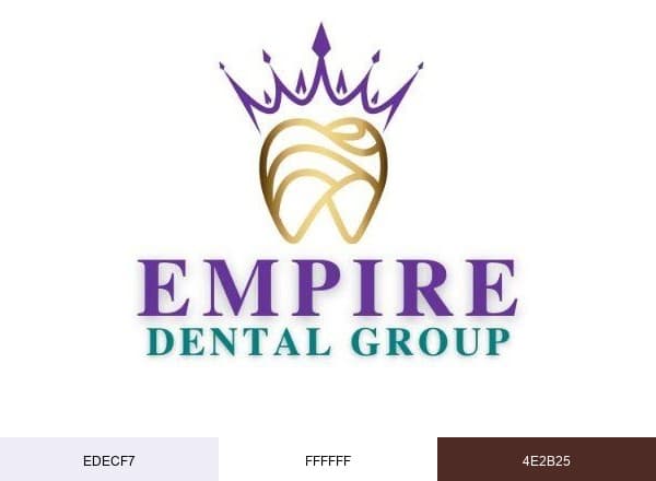 Empire Dental Group brand color palette