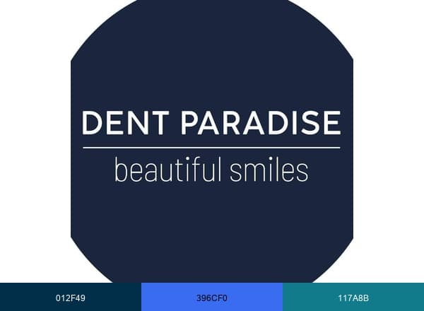 DentParadise brand color palette