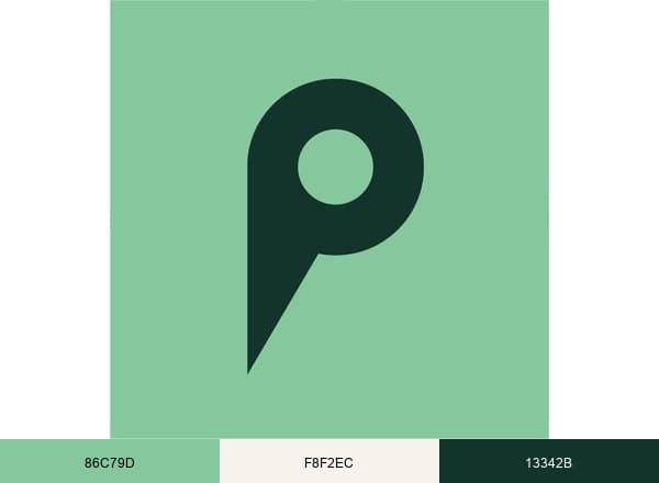 Dé Plek brand color palette