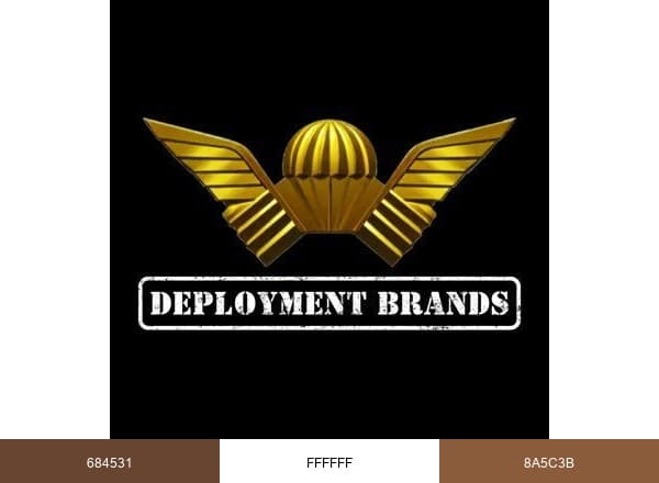 Deployment Cigar Company brand color palette