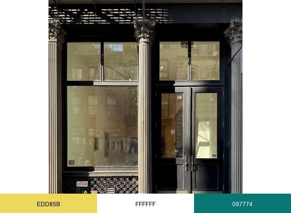 Derek Eller brand color palette