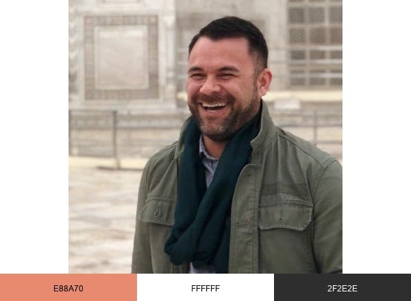 Frank Mataipule brand color palette