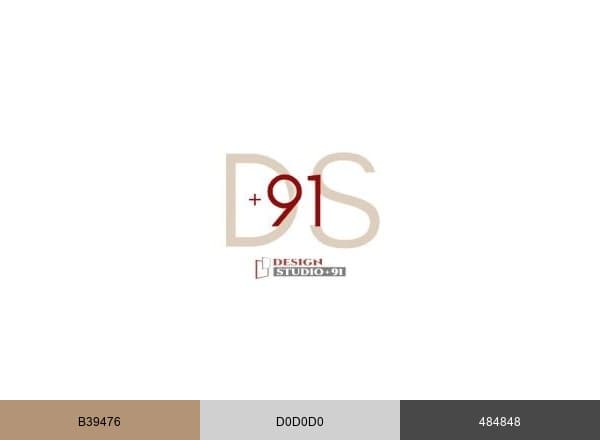 Design Studio 91 brand color palette