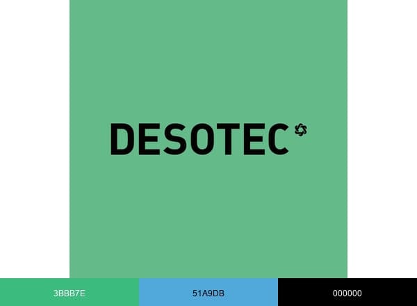 DESOTEC brand color palette