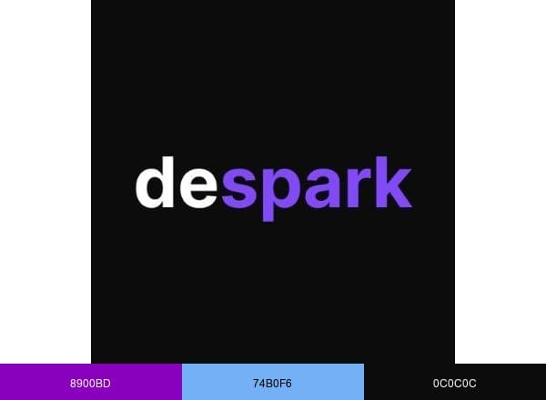 Despark brand color palette