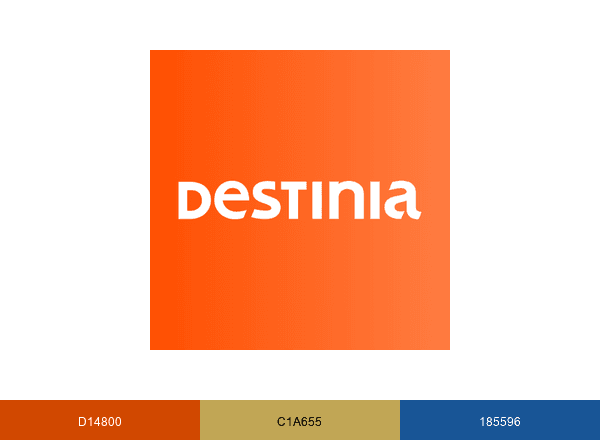 Destinia brand color palette