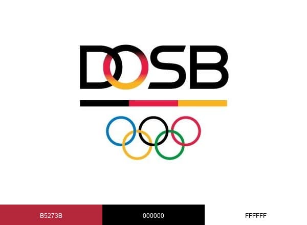 German Olympic Sports Confederation brand color palette