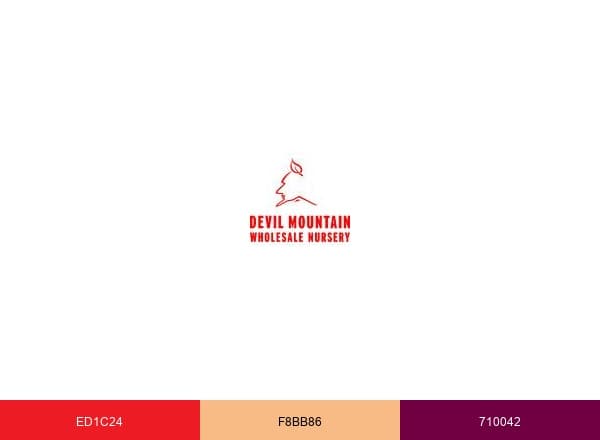 Devil Mountain Wholesale Nursery brand color palette