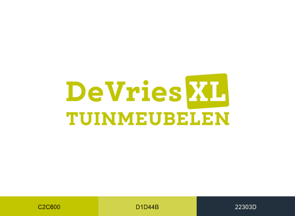 De Vries XL brand color palette