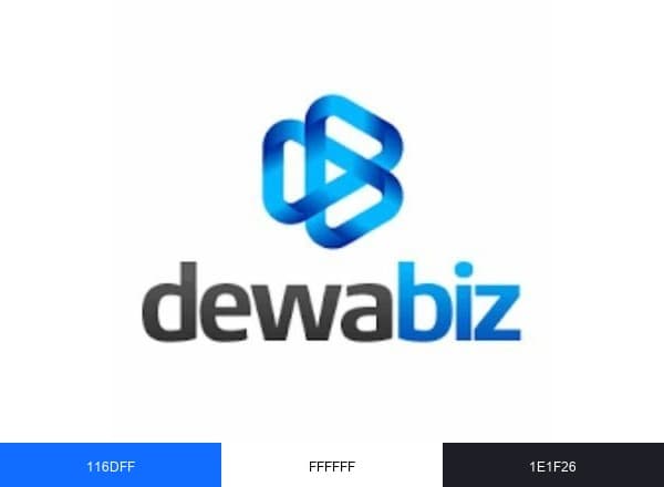DewaBiz.com brand color palette