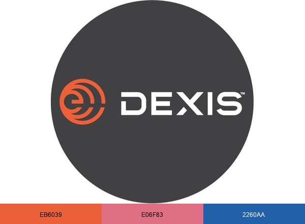 DEXIS brand color palette