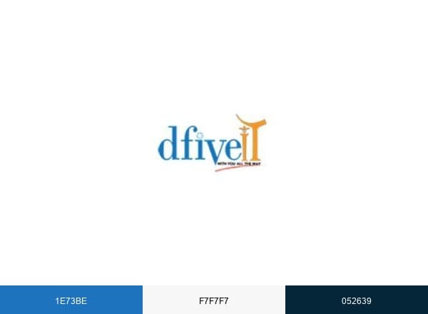 Dfive IT brand color palette