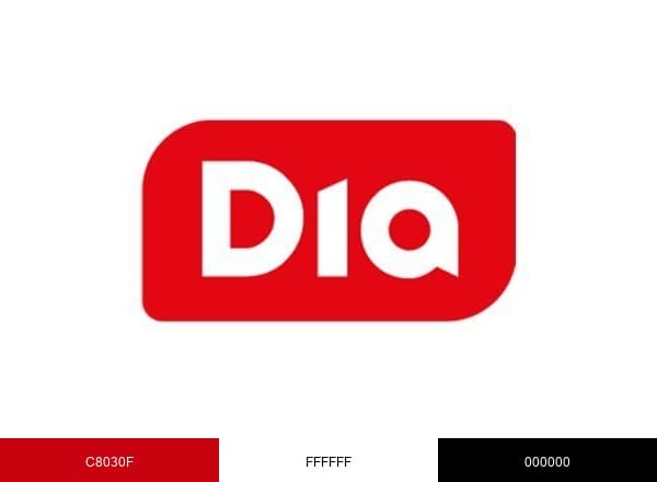 Grupo Dia brand color palette