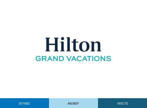 HiltonGrandVacations brand color palette