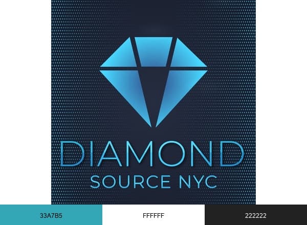 Diamond Source brand color palette