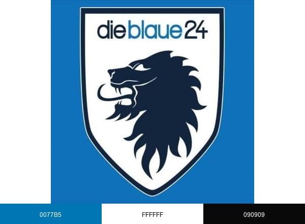 Tsv1860 Dieblaue24 brand color palette