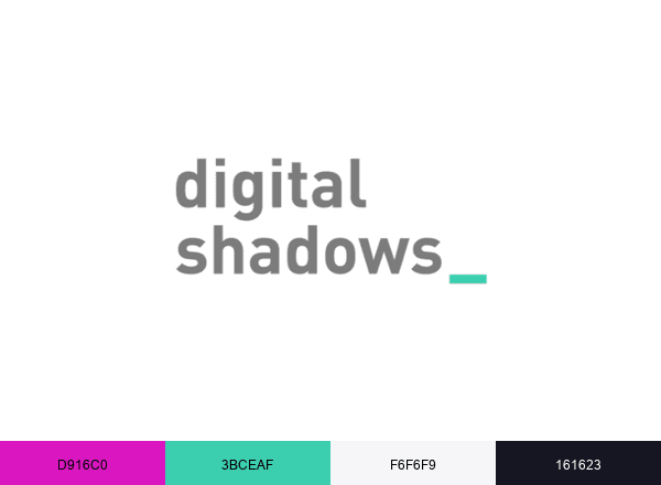 Digital Shadows brand color palette