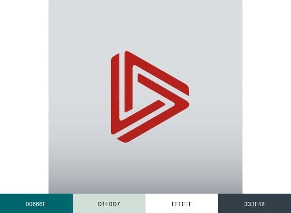 Dimensional brand color palette