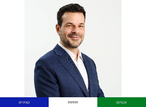 George Dimov brand color palette