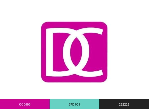 Direct Cosmetics brand color palette
