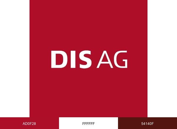 DIS AG brand color palette