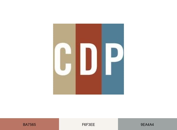 Center for Disaster Philanthropy brand color palette