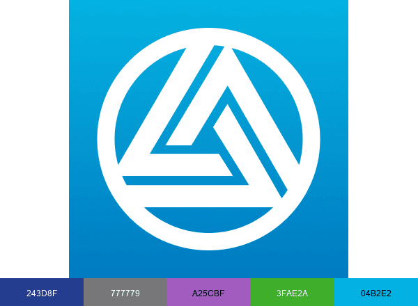 Discovery Place brand color palette