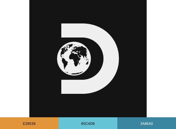 Discovery Channel UK brand color palette