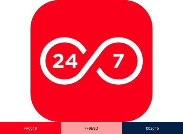 DIVERA 24 brand color palette