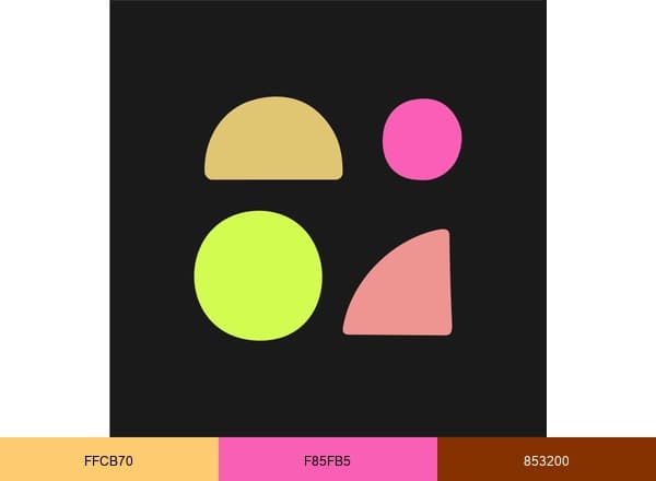 Djaminn brand color palette