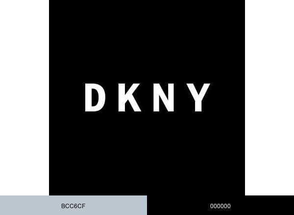 DKNY brand color palette
