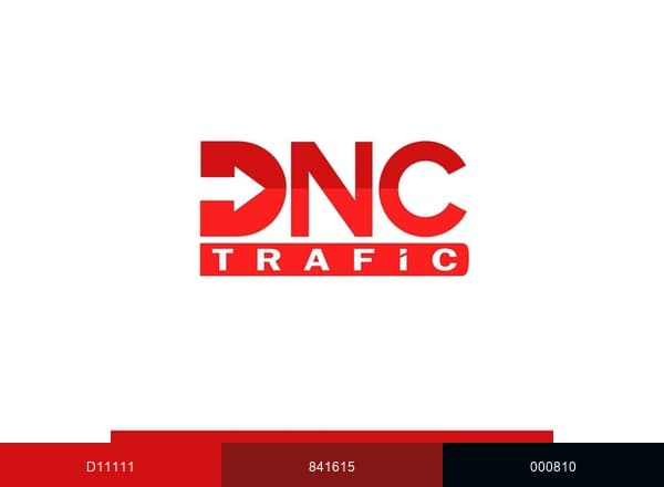 DNC Trafic brand color palette