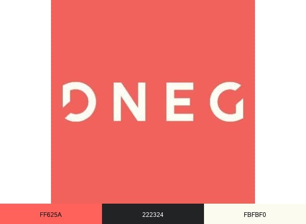 DNEG brand color palette